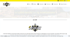 Desktop Screenshot of agrat.cat